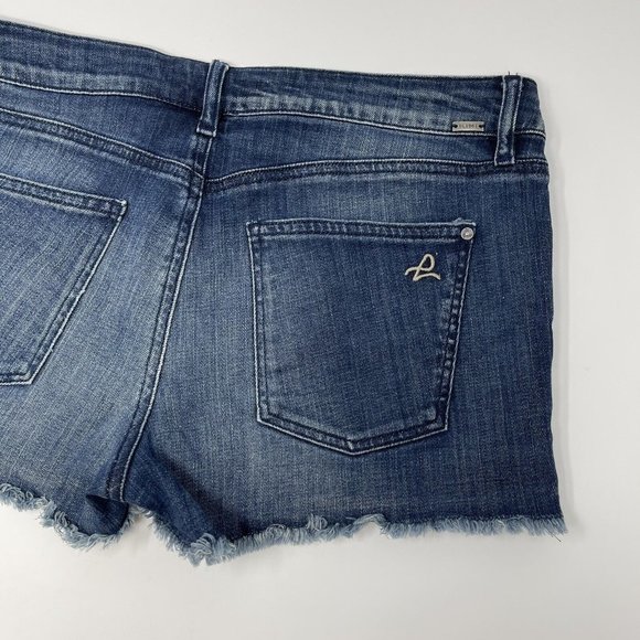 DL1961 Denim Jean Shorts Womens Size 26 Small Cut Off Lola - Picture 5 of 10